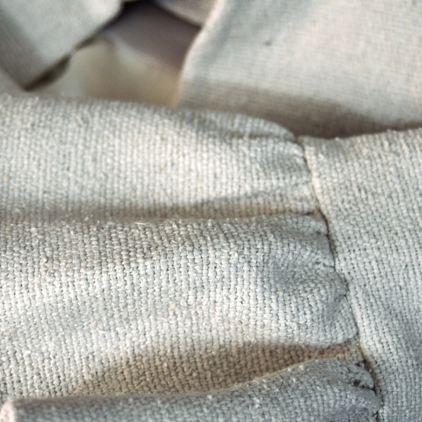 the delany coat in white silk boucle image 7