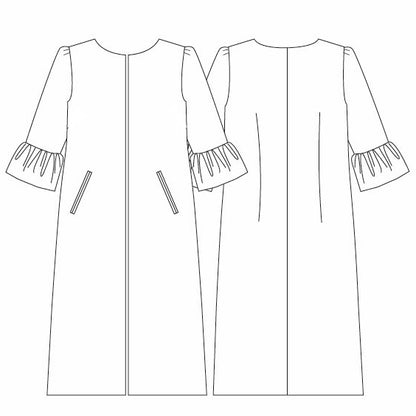 the delany coat in cashmere-lambswool herringbone flannel image 10