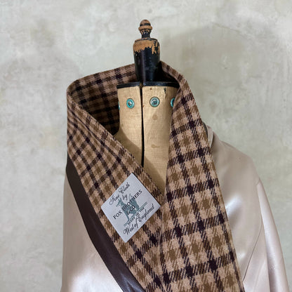 the garnett coat in fox flannel gunclub check image 11