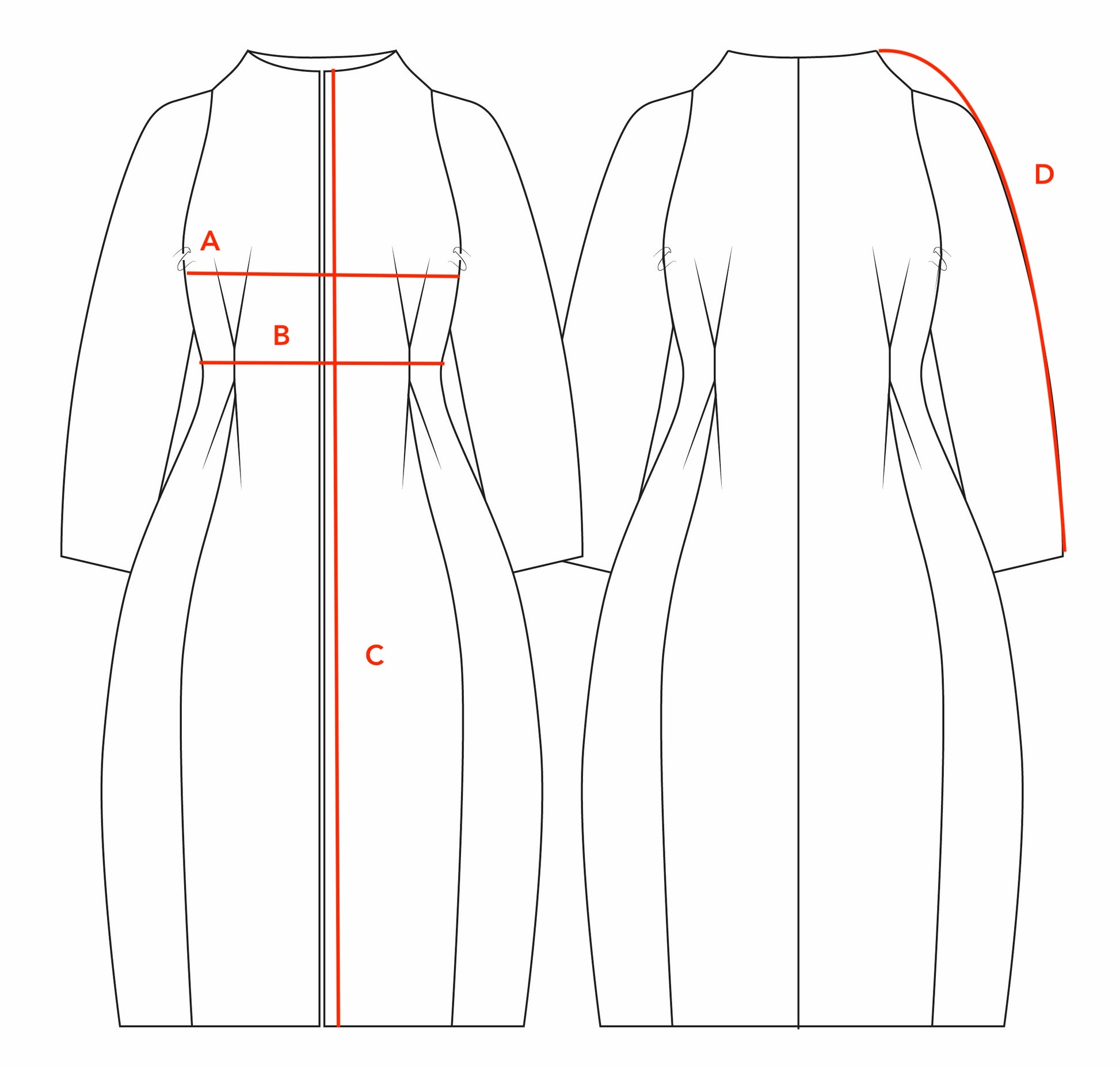 the long frink in russet lovat tweed image 13