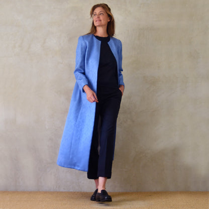 The Biffin in Silk & Wool Mix Brocade