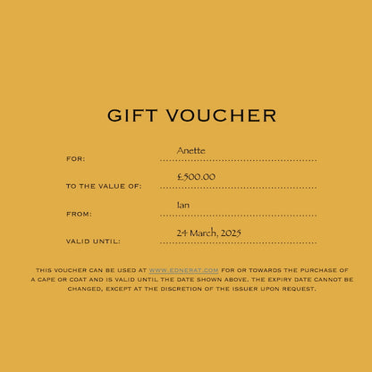 Digital Gift Voucher