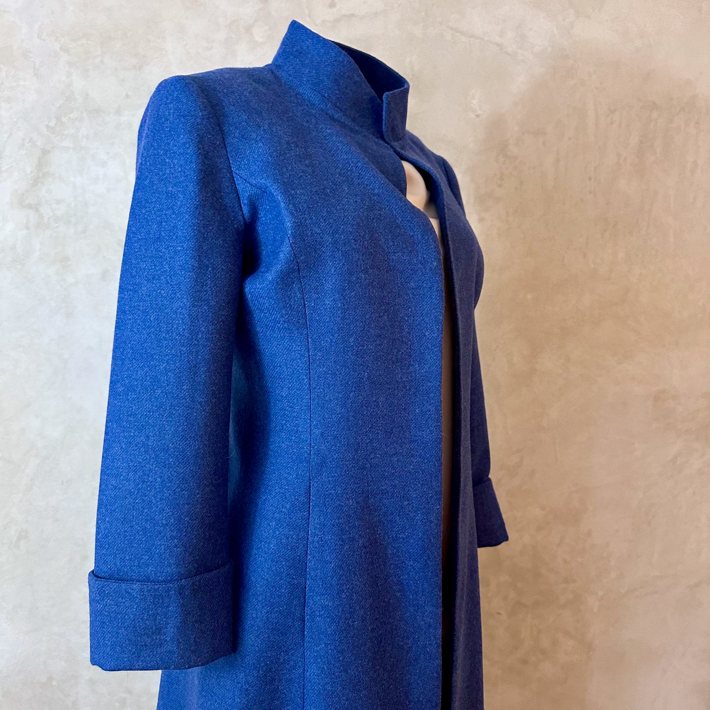 the biffin in french blue merino flannel image 4