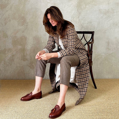 the carrington coat in gunclub check image 4