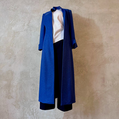 the biffin in french blue merino flannel image 2