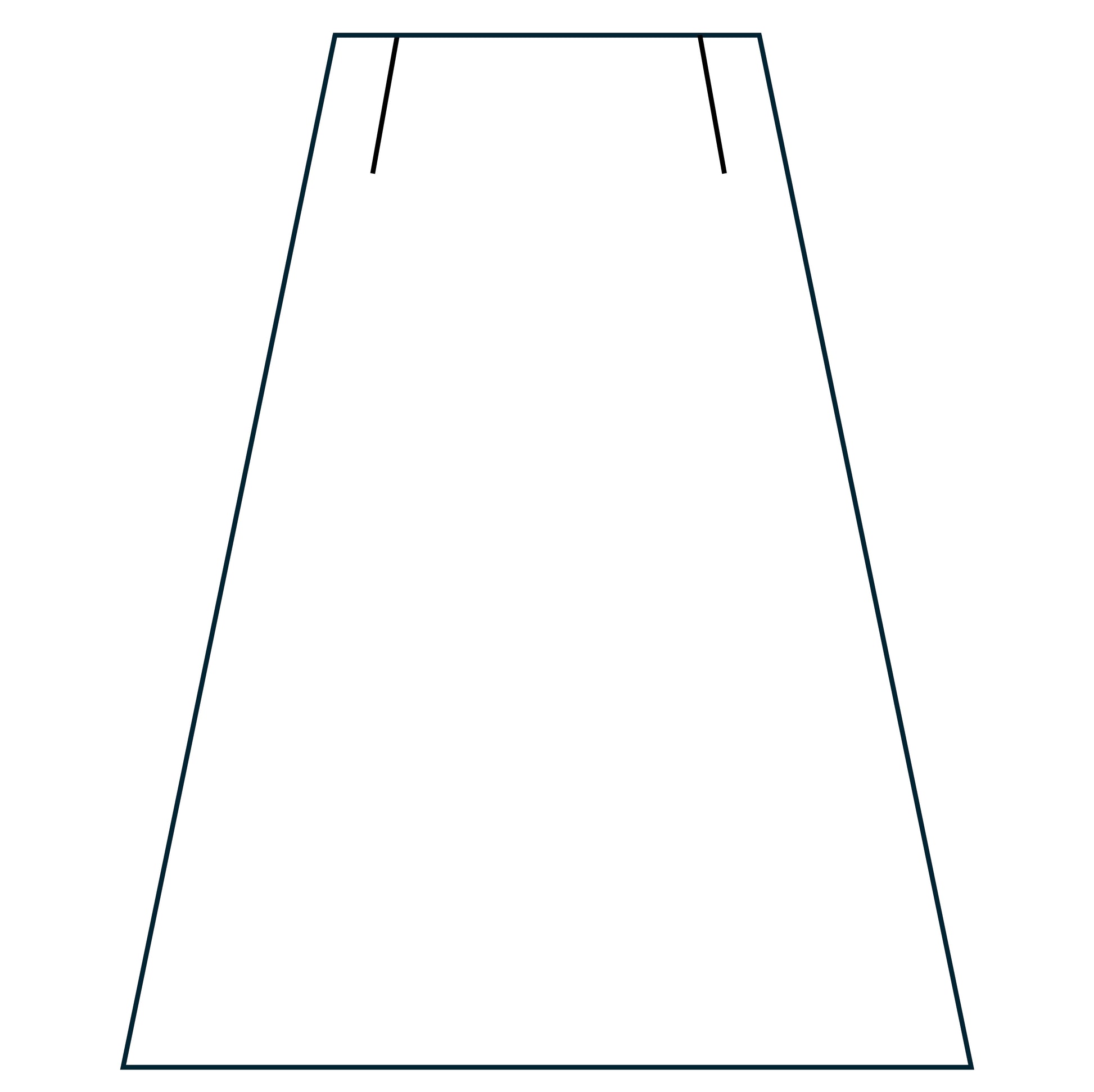 the simple a-line skirt in saffron silk matka image 4